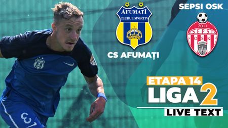 CS Afumați are încă o revenire spectaculoasă, dar de această dată obține doar remiza contra Sepsi OSK. Covăsnenii s-au crezut prea devreme învingători și ratează șansa de a urca pe podium