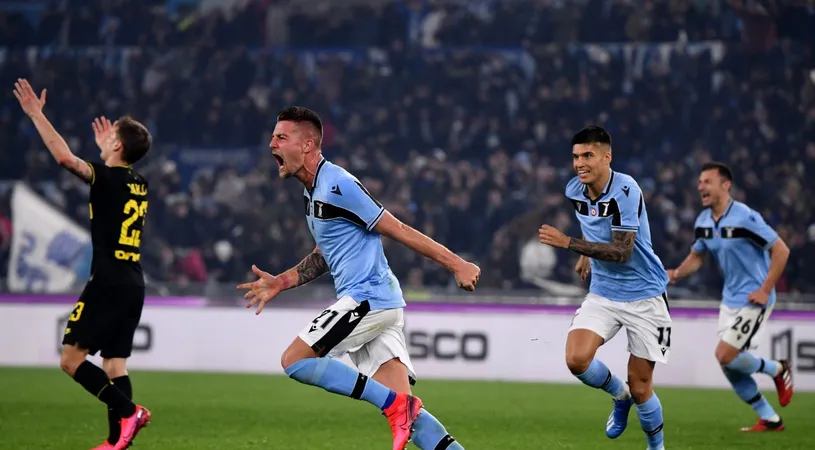 Lazio, revenire de senzație în derby-ul cu Inter! Ștefan Radu și colegii lui sunt la un singur punct de liderul Juventus