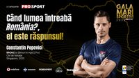 Constantin Popovici, premiat la Gala Mari Sportivi ProSport pentru medalia de bronz obținută la Campionatele Mondiale de Natație! „Fără ei, nu ar fi posibil!”