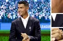 Apariție stelară: Cristiano Ronaldo a venit cu diamante de 6.000.000 de euro pe el la eveniment!