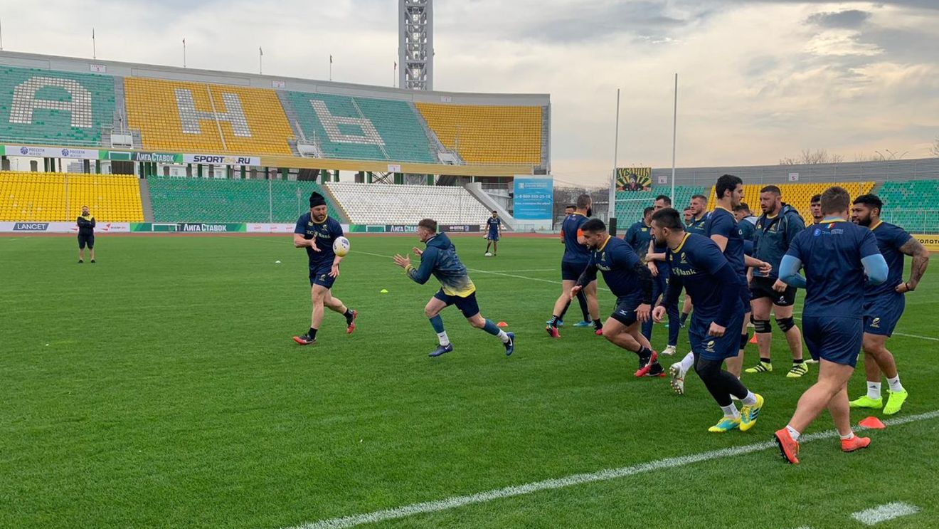 Rusia – România (sâmbătă, ora 13.00) | Ce s-a întâmplat azi la "antrenamentul căpitanului" cu rugbiștii conduși de Andy Robinson GALERIE FOTO VIDEO