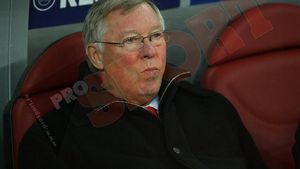 Un "Sir" pe "Național Arena"!** Alex Ferguson e prima mare legendă a fotbalului care pășește pe noul stadion