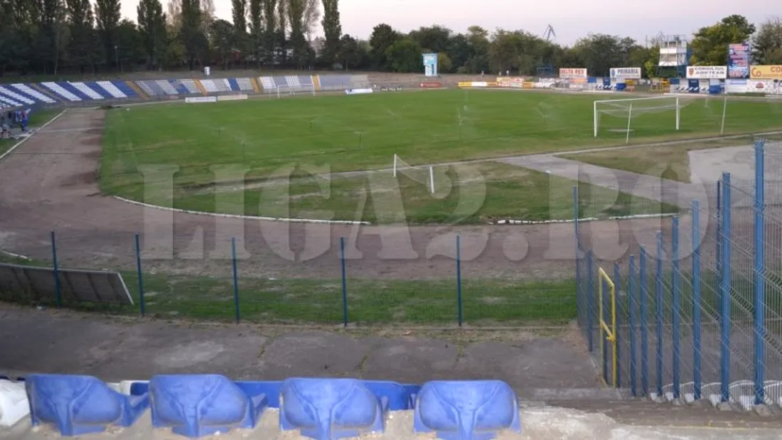 Nocturna stadionului Delta** din Tulcea - „rectificată