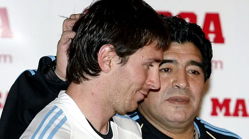 Messi rămâne modest:** „Nici după milioane de ani nu voi ajunge măcar la glezna lui Maradona!”