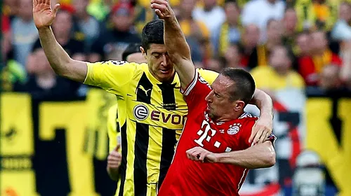VIDEO Bayern putea rămâne în 10 după faza asta! Gestul inconștient al lui Ribery