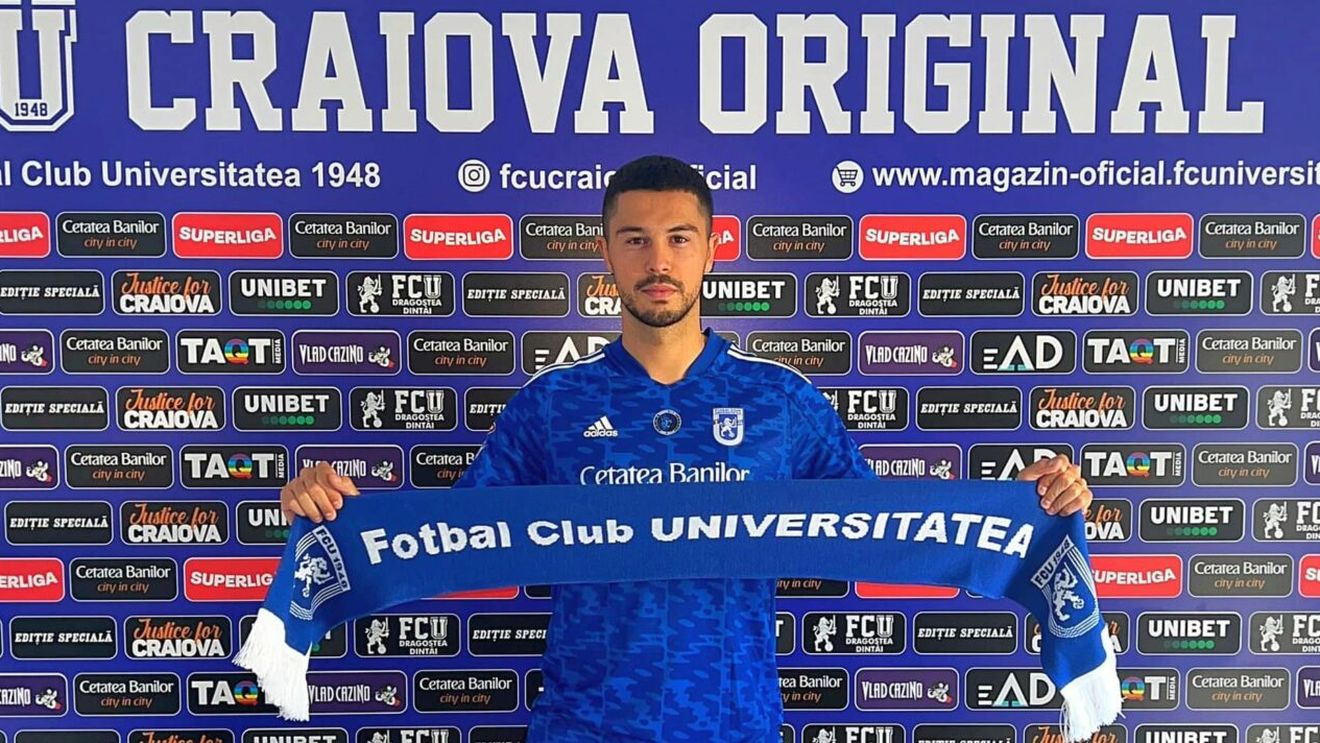 ProSport, confirmat! Gabriel Iancu a fost prezentat oficial la FC U Craiova
