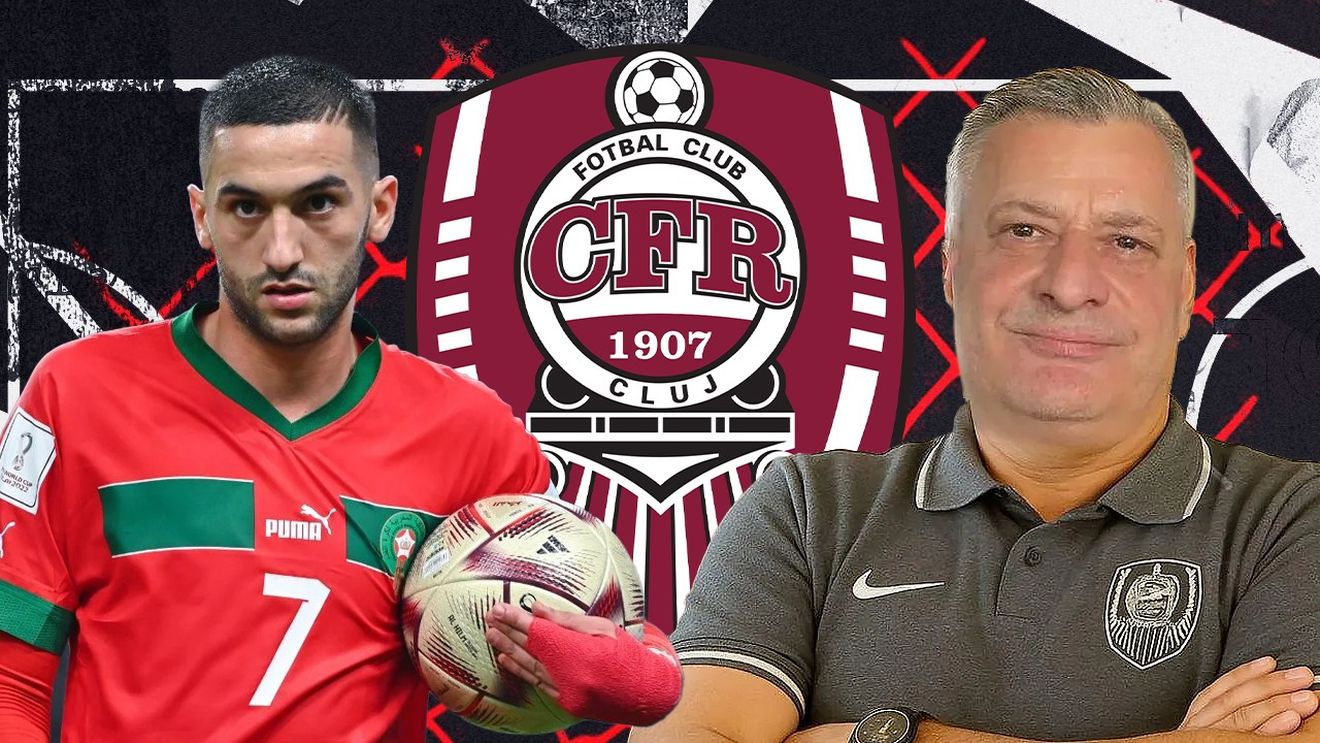 Transferul lui Ziyech la CFR a picat! Nu salariul astronomic a fost problema. Varga: „Nu puteam să risc”. EXCLUSIV