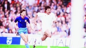 'This is me and Marco van Basten". Lung, Dan Petrescu, Bumbescu, Hagi și Lăcătuș îl fac și azi pe Gullit să zâmbească 