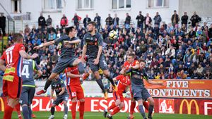 FC Botoșani - Dinamo 0-1. "Câinii" s-au revanșat după eșecul cu Juventus. Bratu a mutat inspirat în final