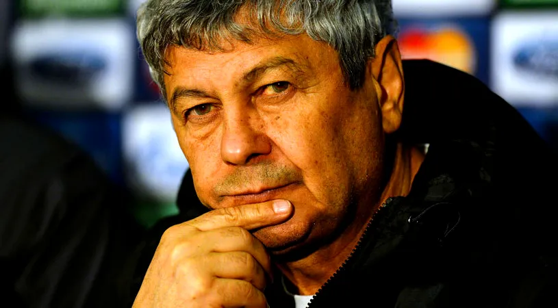 Momentul de reculegere dinaintea partidei Șahtior - Plzen i-a provocat un zâmbet amar lui Mircea Lucescu