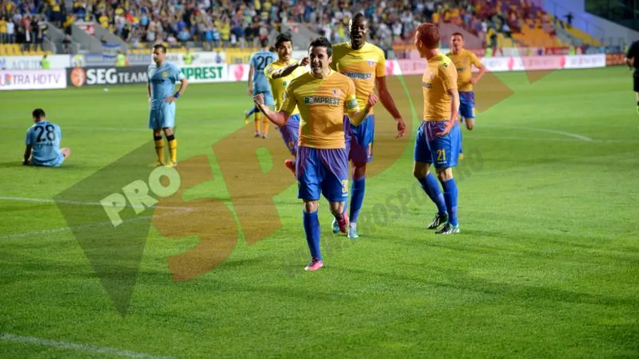 Zece goluri și un meci nebun!** Dublă Hamza, Marinescu și Batin. Petrolul rămâne pe 2. Petrolul - Brașov 6-4