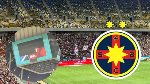 Ce degringoladă la FCSB – U Cluj! Nu doar VAR n-a funcționat pe Arena Națională: două momente care nu s-au văzut la TV și au influențat decisiv publicul VIDEO | SPECIAL