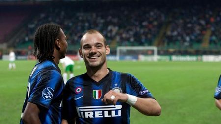 FOTO** Rarisim! Vezi cadrele realizate de Eto'o la bucuria de la golul Interului!