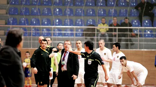 Bogdan Sorescu, singurul arbitru român de la CE de futsal