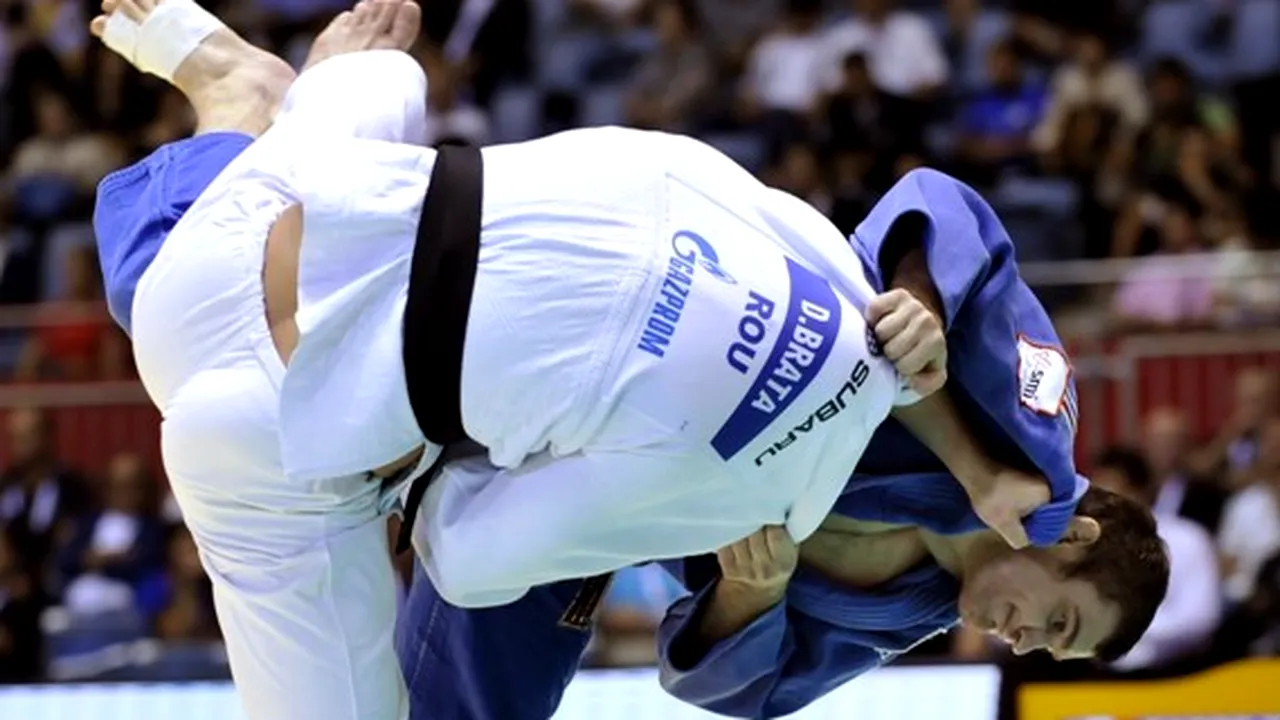 Judoka Daniel Brata, învins în primul tur al categoriei 100 kilograme