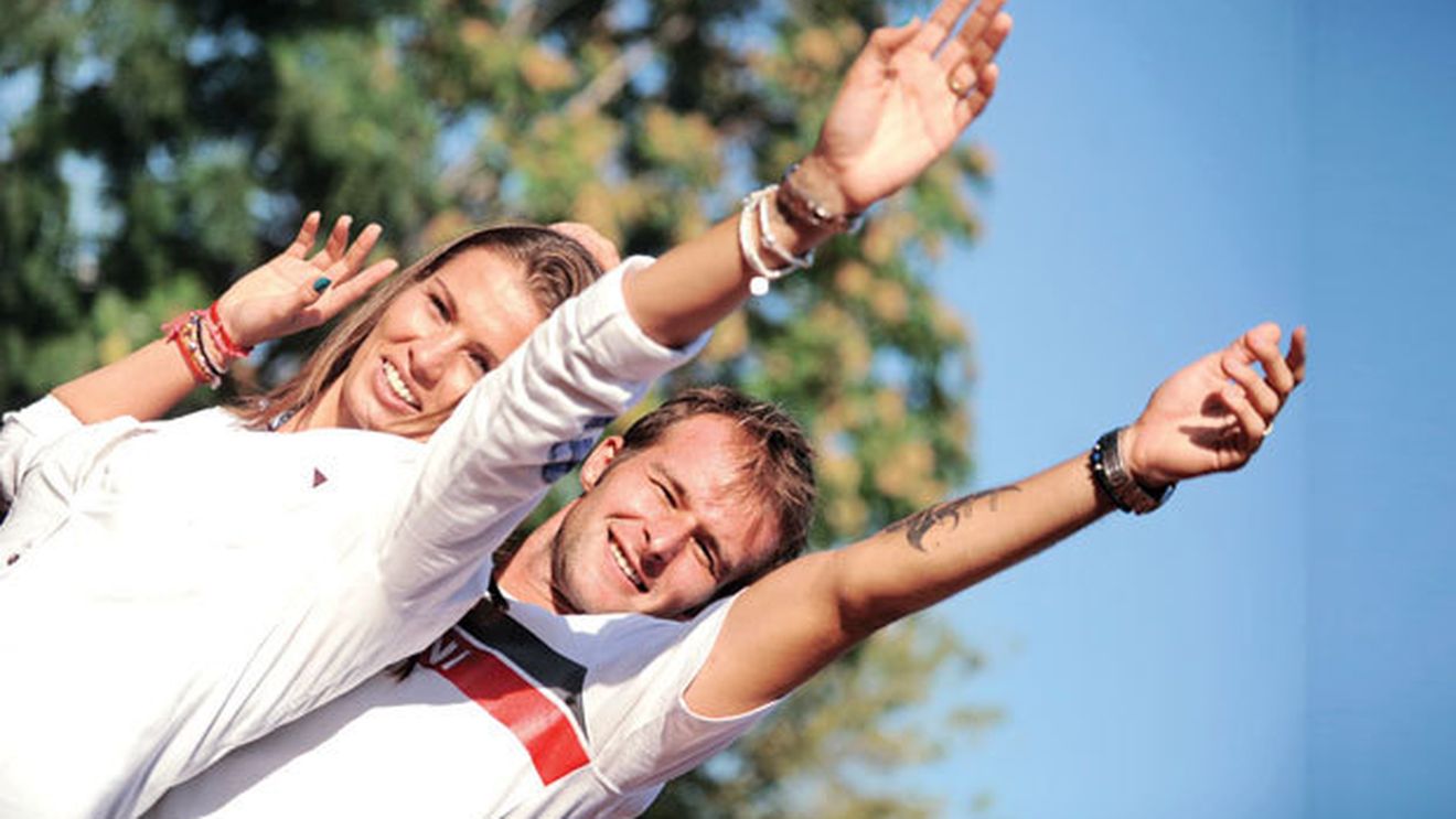 Liana și Adrian Ungur, așii tenisului din Florența!**  Ei pierd clar în fața lui Eugen Trică și îl fac pe Ilie Balaci să stingă televizorul