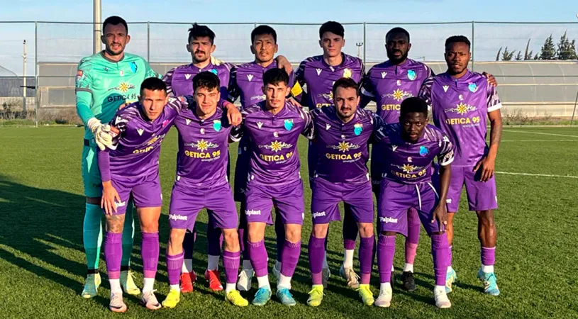 VIDEO | CFC Argeș și-a încheiat amicalele din Turcia cu o victorie contra Vorskla Poltava. Portarul ucrainenilor și-a dat un autogol de cascadorii râsului