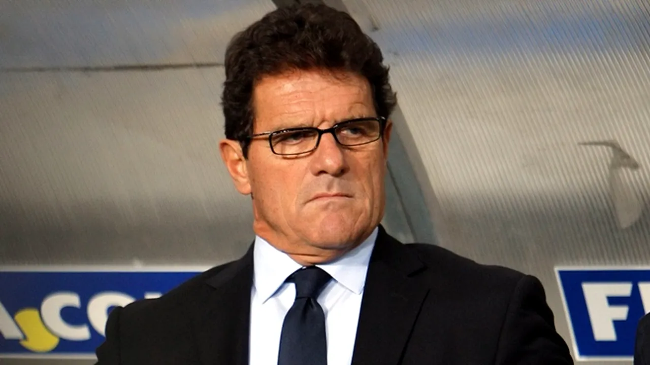 Fabio Capello** se operează la genunchi!