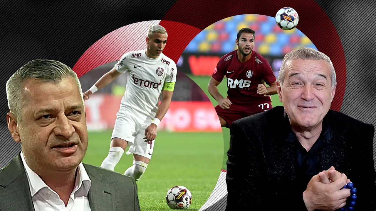 Cele două lovituri pe care Gigi Becali le poate da rivalei CFR Cluj! Ce decizie a luat Nelu Varga în legătură cu vedetele Cristi Manea și Panagiotis Tachtsidis. EXCLUSIV