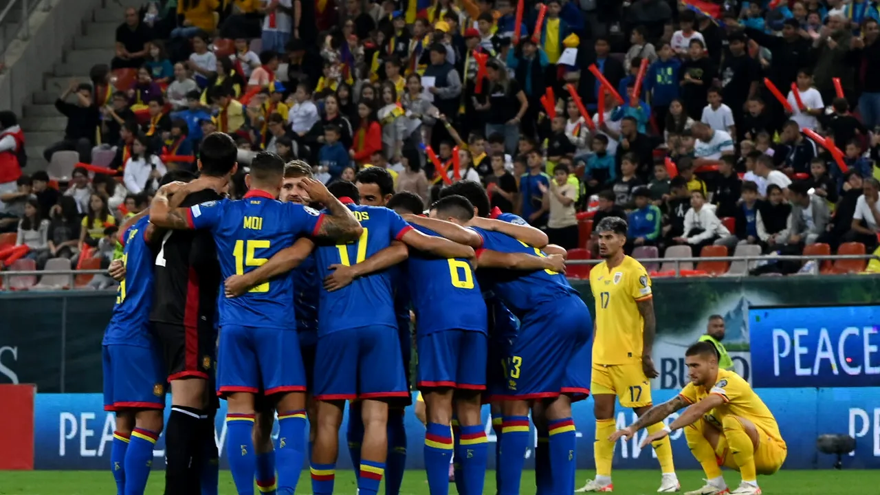 Presa din Andorra, reacție devastatoare după victoria României! Ce scriu jurnaliștii despre echipa lui Edi Iordănescu