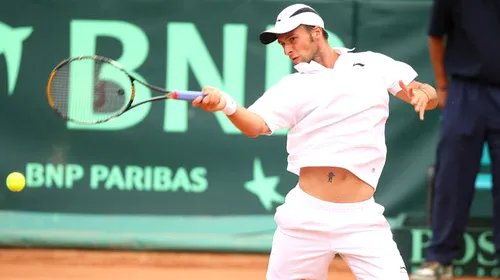 Adrian Ungur, eliminat de Novak Djokovici la turneul de la Belgrad