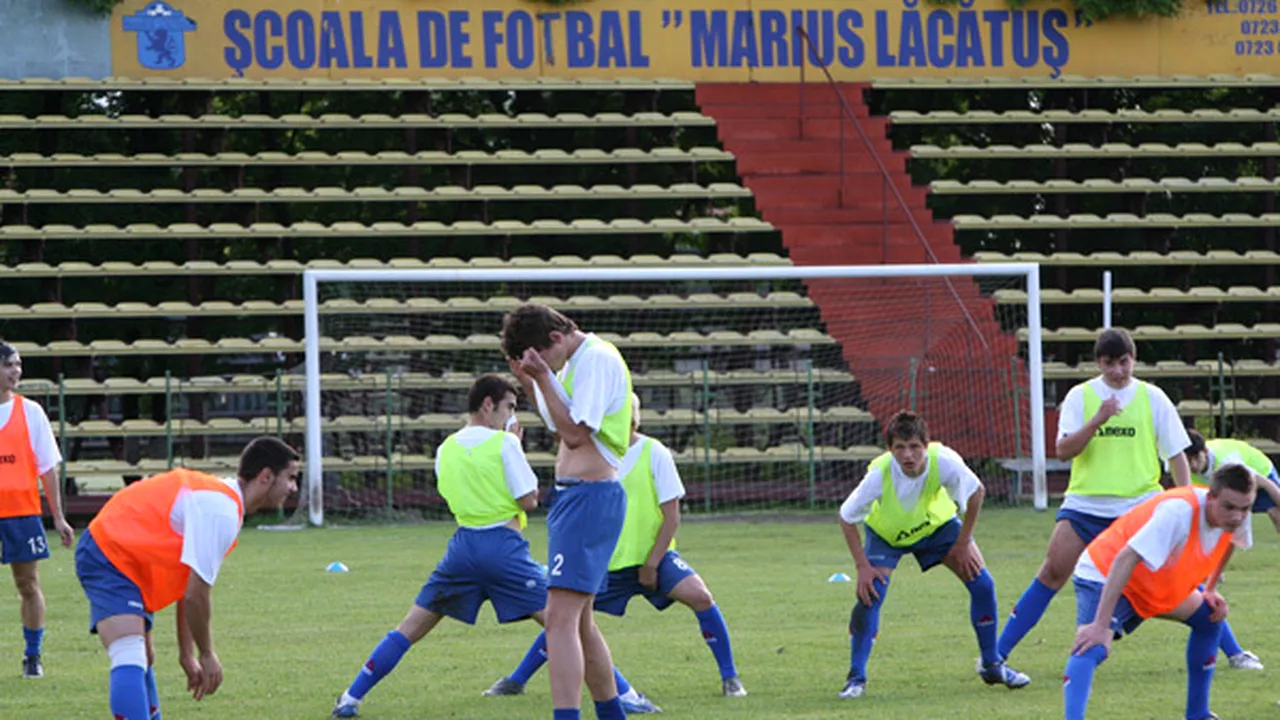 Juniorii de la Școala de Fotbal 