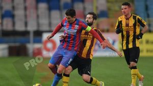 Gâlcă își laudă eroul: "Prepeliță este un jucător constant, doar că astăzi a reușit să dea și două goluri" Ce spune despre revenirea lui Rusescu și accidentarea lui Keșeru