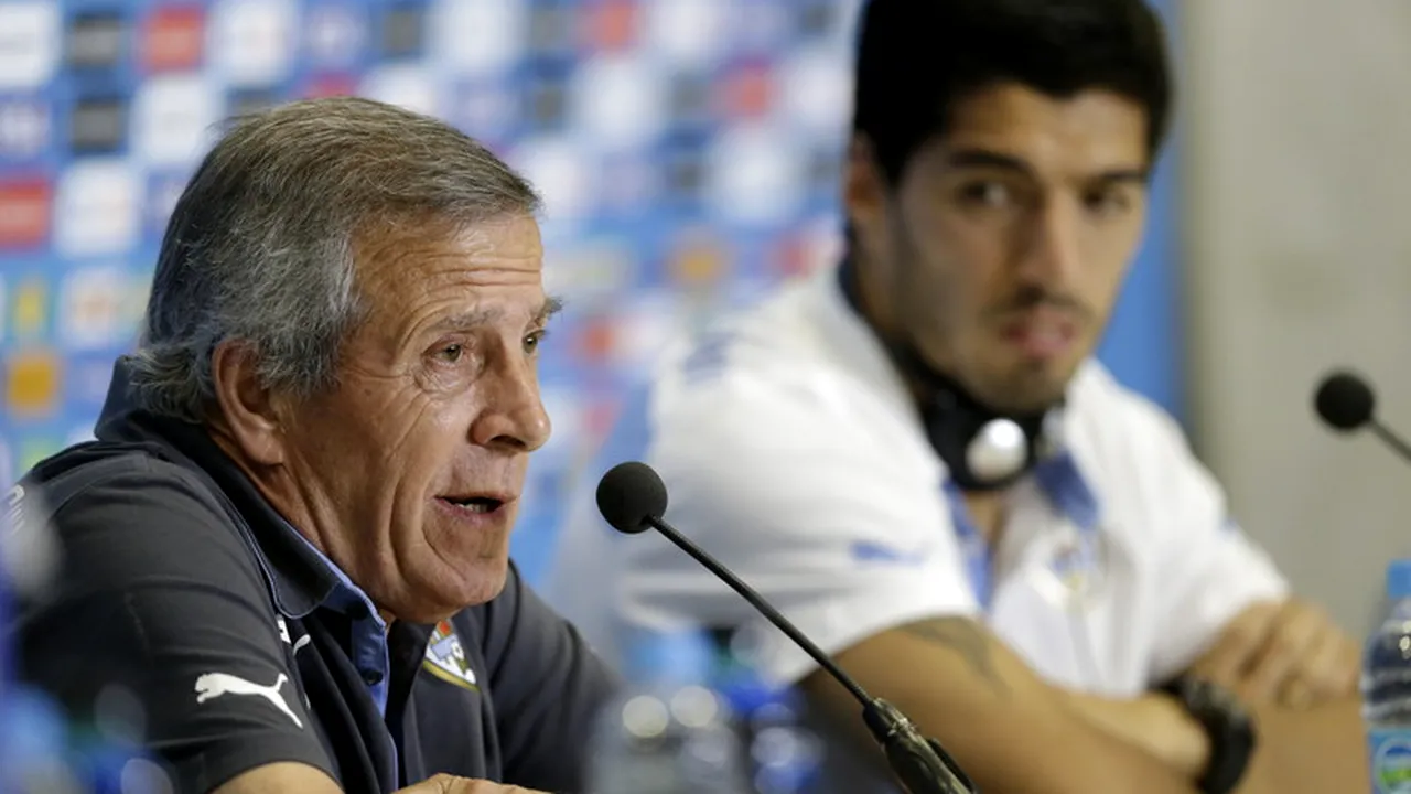 Tabarez renunță la pozițiile sale în cadrul FIFA, în semn de protest față de suspendarea lui Suarez