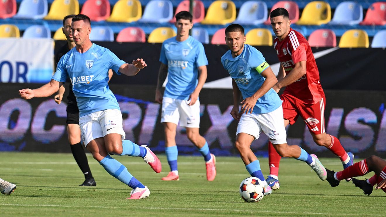 FC Voluntari - FC Botoșani 2-2, în etapa 1 din Superliga. Meciul se încheie cu ratarea imensă a lui Markovic