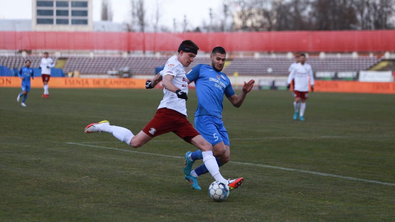 Academica Clinceni - Rapid 0-1. Giuleștenii reușesc să câștige cu greu impotriva Clinceniului. Vișinii au ratat penlaty în minutul patru