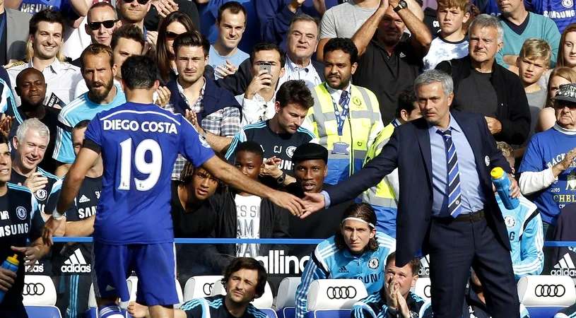 Diego Costa, acuzat că a lovit cu piciorul un steward la meciul cu Stoke