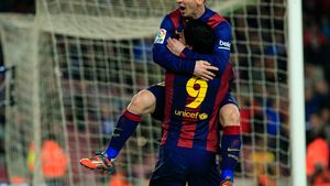 Messi, la golul 400 în tricoul Barcelonei! Catalanii au marcat în primul și ultimul minut al meciului cu Valencia. "Liliecii" au ratat un penalty în minutul 10: Barcelona - Valencia 2-0