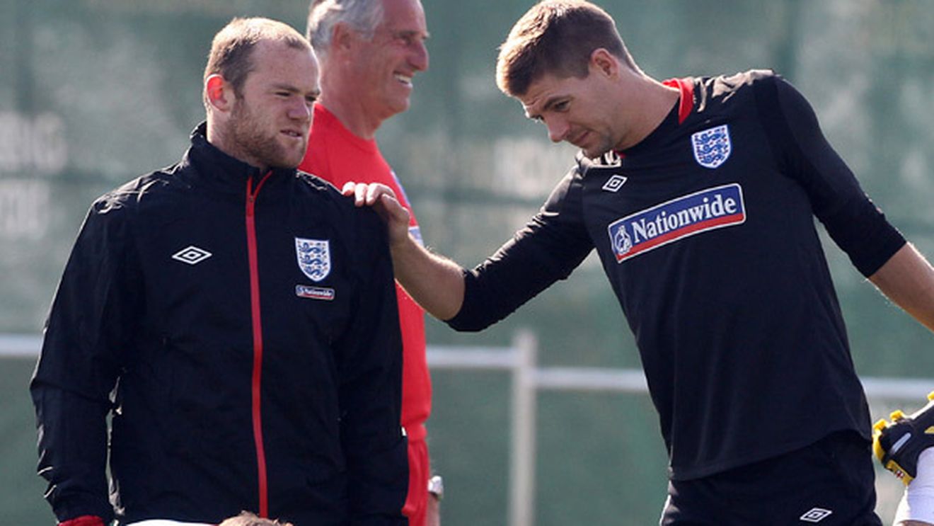 Încă mai cred în Rooney! **Gerrard și Capello speră ca "Shrek" să înscrie cu Germania!