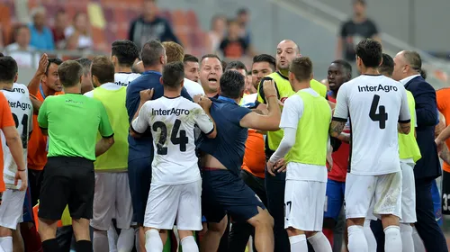 Scandal la finalul derby-ului Steaua – Astra. Săpunaru a sărit să-l bată pe Mihai Stoica. Reacția fundașului: „Să-și vadă de echipa lor, de jucătorii lor, nu să creeze scandal”
