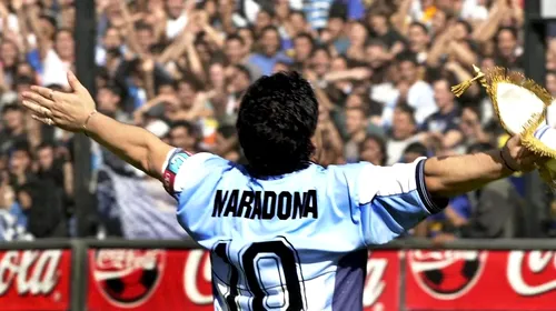Ce sumă incredibilă a fost plătită pentru faimosul tricou „Mâna Lui Dumnezeu”, al regretatului Diego Maradona!