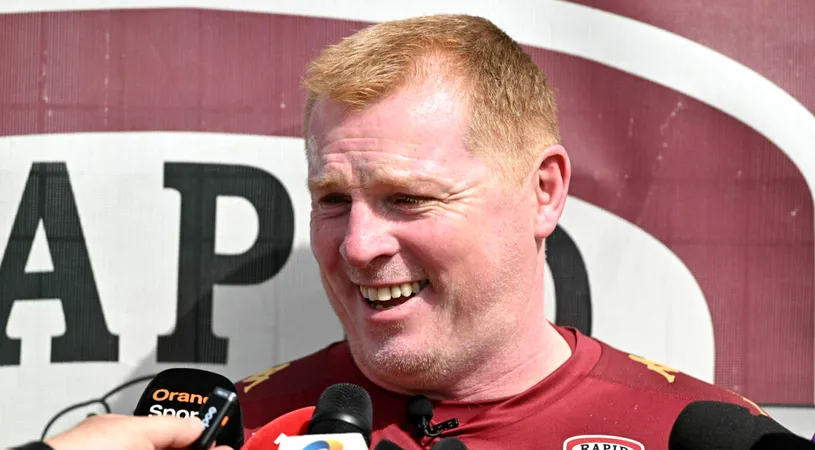 Rapid Bucureşti face show cu Neil Lennon antrenor!