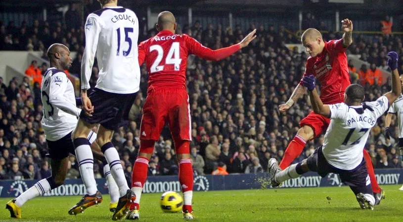 VIDEO** Liverpool pierde la Tottenham înaintea meciului cu Steaua!