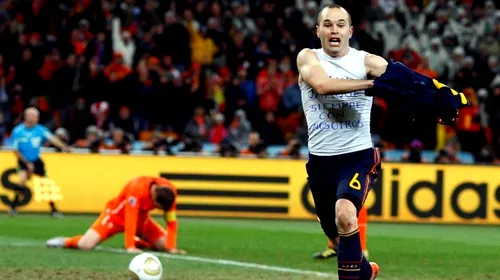 Eroul Iniesta**, personaj de film la Hollywood?