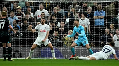 Faza din Tottenham – Manchester City la care Radu Drăgușin i-a făcut pe spaniolii de la DAZN să fie uimiți! Nu s-au mai putut abține: ”Incredibil! Incredibil!”