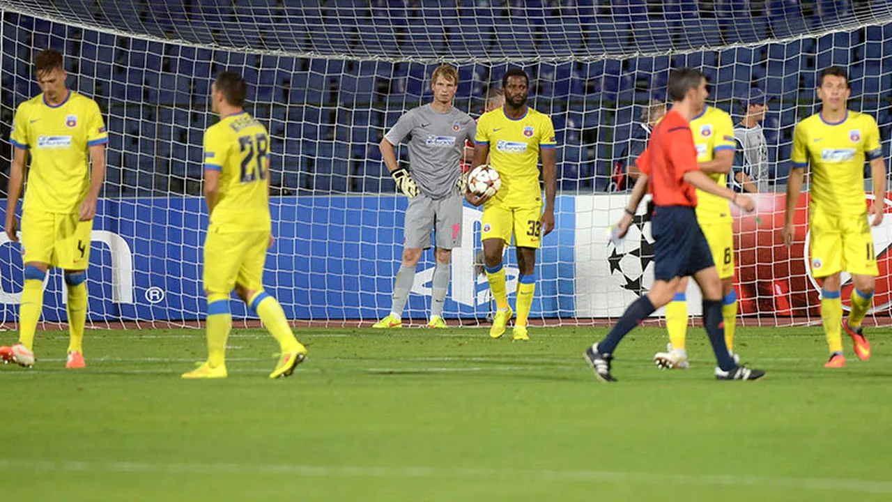 Brigadă de arbitri din Rusia la meciul Steaua - Aalborg din Europa League