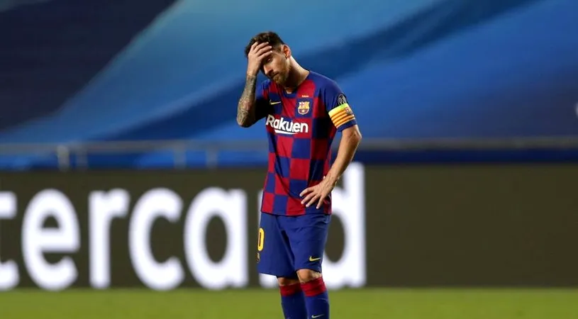 Leo Messi, umilit în L'Equipe. Ce notă a luat argentinianul după eșecul cu Bayern și cât a primit Setien