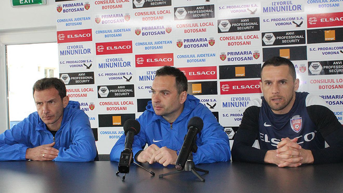 ACS Poli Timișoara, primul test pentru Alin Bordeanu ca antrenor al lui FC Botoșani: "Nu vreau să ne gândim la un egal. De acum ne gândim doar la victorii"