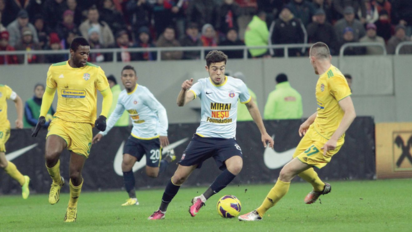 Iancu, titular în premieră la Steaua!** Cum a jucat "noul Mutu" cu Vaslui. VEZI cifrele atacantului
