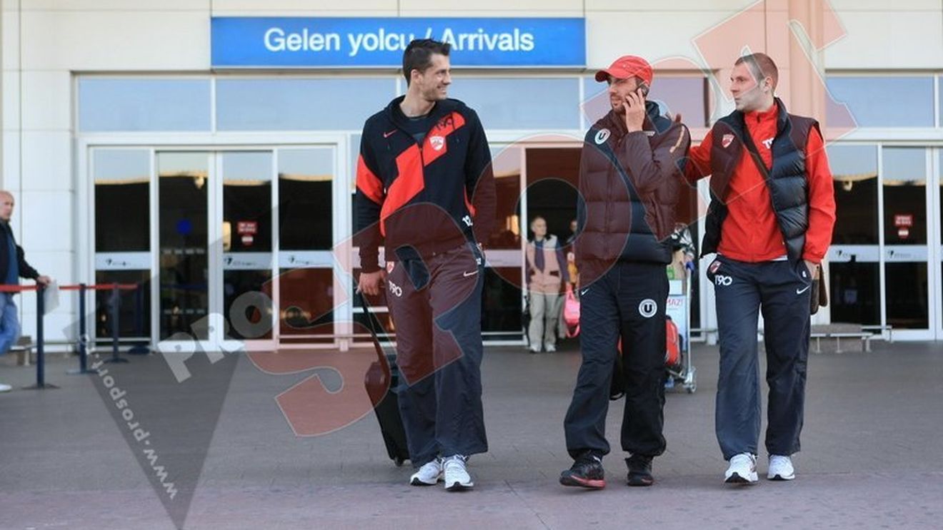 FOTO** Dinamo, "U" Cluj și Unirea au ajuns în Antalya! Piți jr. va semna cu echipa lui Rednic