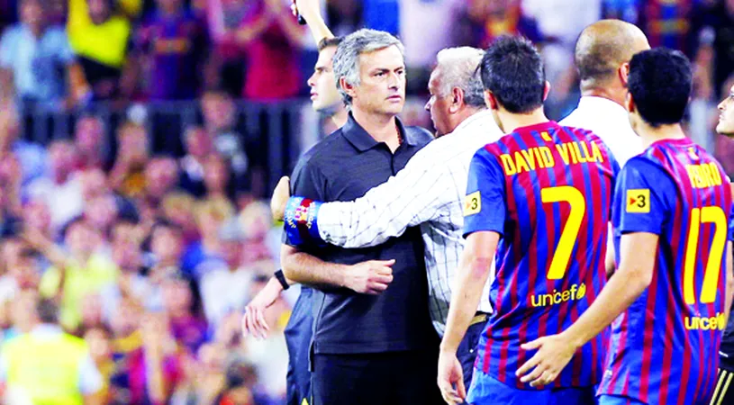 The Special Show!** Mourinho s-a dat în spectacol în Supercupă, cu Barcelona