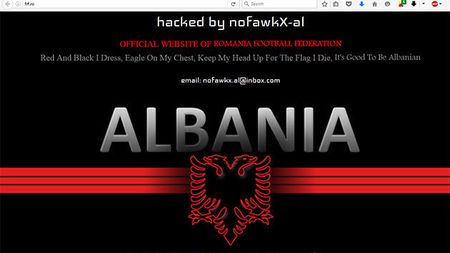 Poliția Română s-a autosesizat și face cercetări după ce site-ul FRF a fost atacat de hackerii albanezi