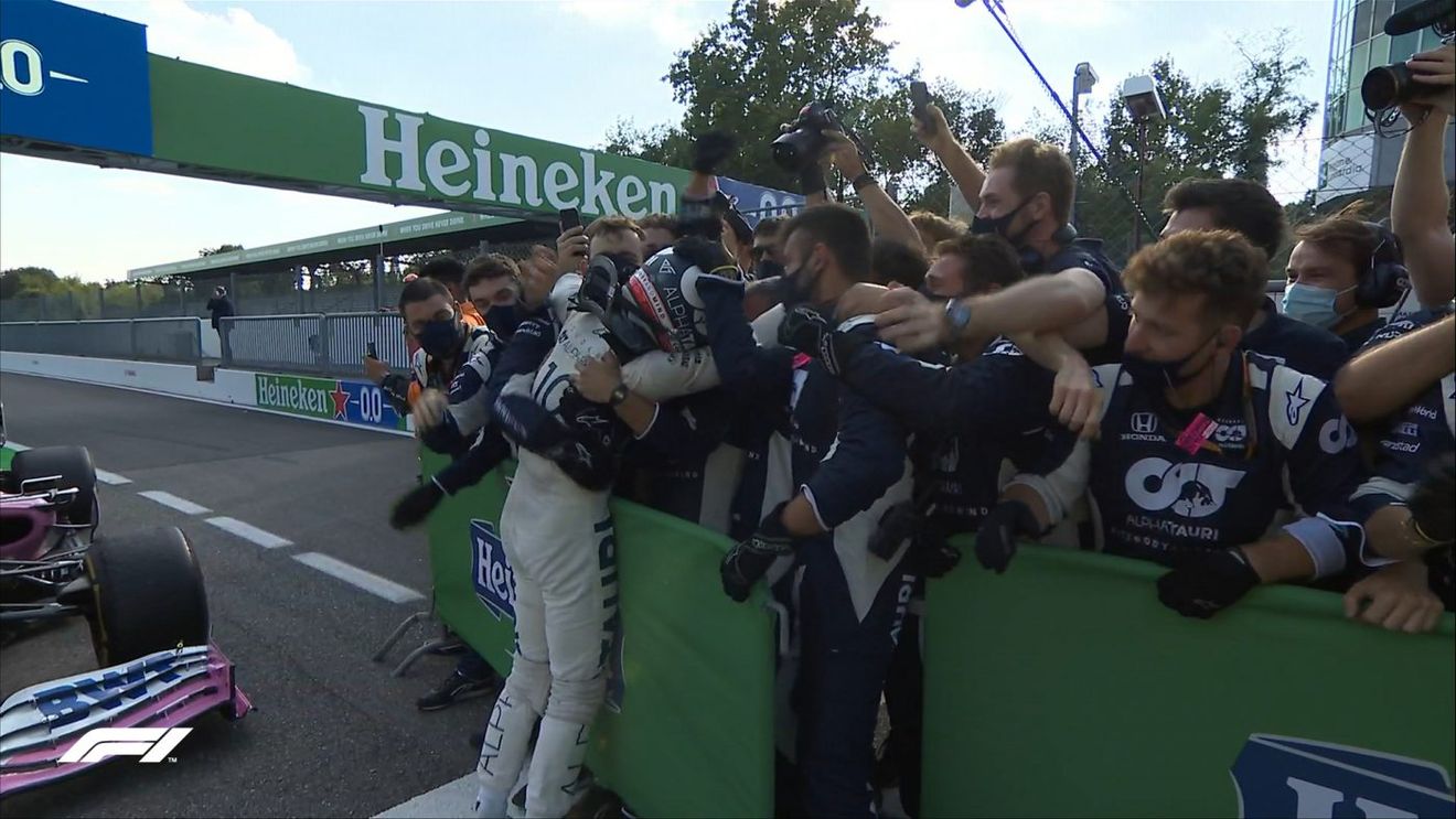 Formula 1 | Spectacol total la Monza! Pierre Gasly a produs marea surpriză în cursa anului, Hamilton n-a prins podiumul, iar Ferrari e în cădere liberă. Ce s-a întâmplat cu Vettel