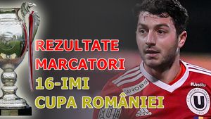 ”U” Cluj demolează Hușana Huși, într-un meci cu cele mai multe goluri în faza 16-imilor Cupei României