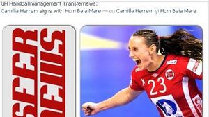 Transfer bombă făcut de Baia Mare. Camilla Herrem a semnat pe doi ani. HCM-ul, viitorul Oltchim?: "Vrem un proiect național"
