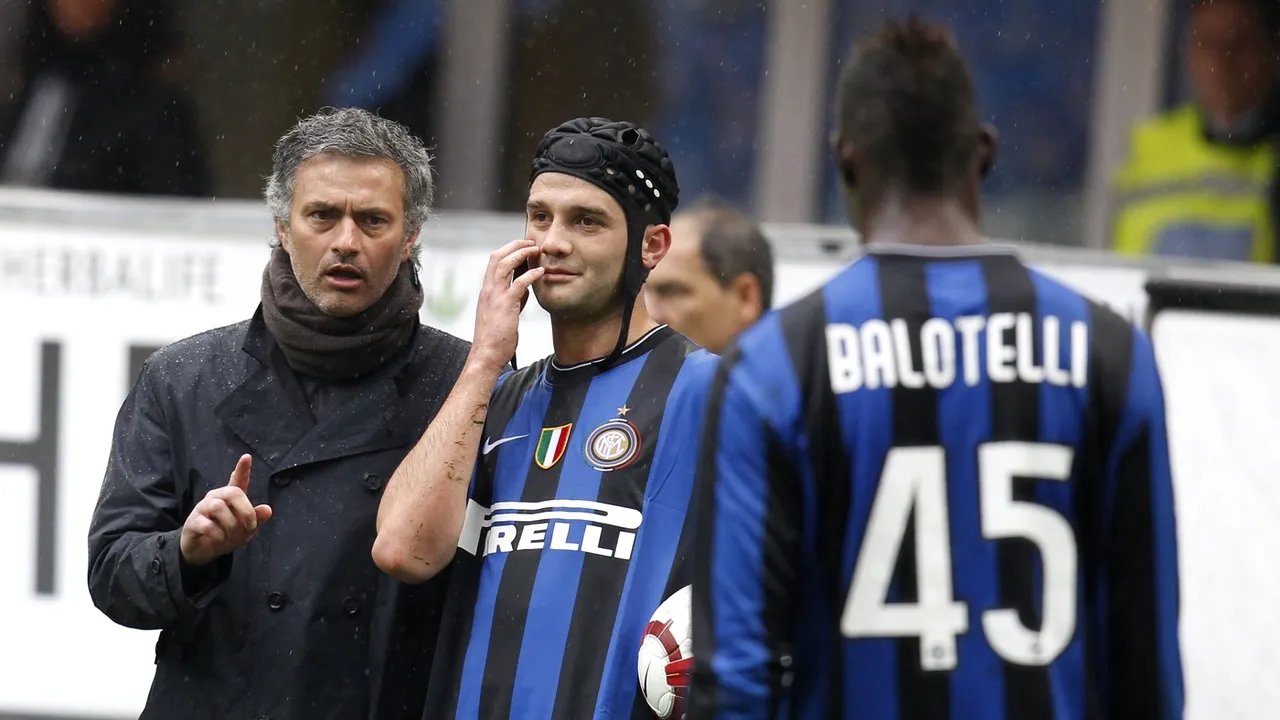 Jose Mourinho „i-a pus bobii” lui Cristi Chivu la Inter: „Nu-i doresc să câștige «tripla»!”. Motivul narcisist al portughezului